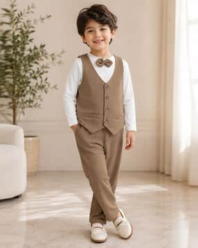 ninas Boy Suit Set with Button Closure-picture-49