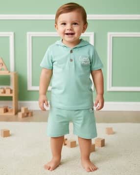 v-mart Printed 2-Piece Shorts & T-Shirt Set-picture-43