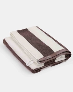 jockey Men Striped Cotton Bath Towel with Hanger Loop-picture-14