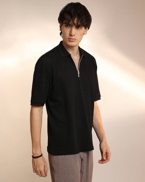 CAHOOT Men Regular Fit Polo T-Shirt with Short Sleeves