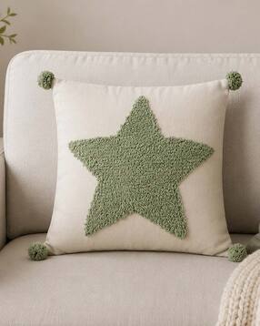 bungalow & beyond Cotton Square Pillow Cover 18" x 18"-picture-26