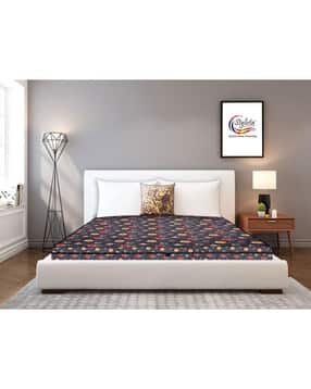 King Size Mattress Stylista Mattress Protector Hypoallergenic/Waterproof Polyester Zippered, King Size, WxLxH (Inch) - 72x72x9, Floral Pattern Grey-image-9