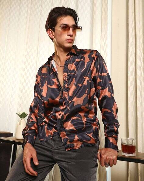 CAHOOT Men Graphic Regular Fit Shirt