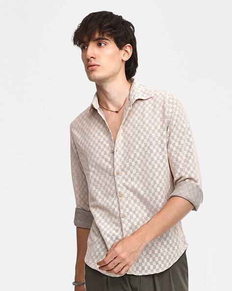 CAHOOT Men Checked Regular Fit Shirt