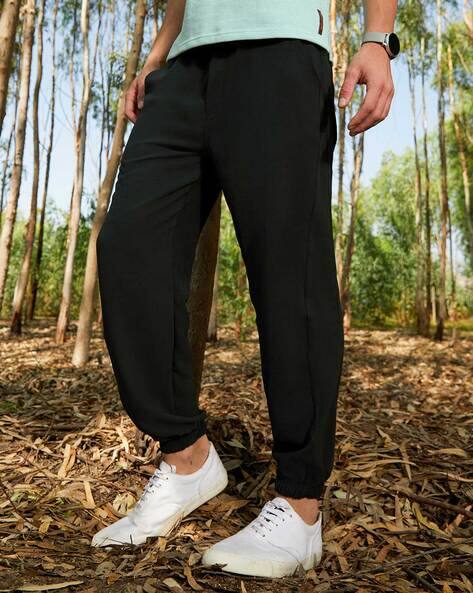 CAHOOT Men Relaxed Fit Trousers with Slip Pockets