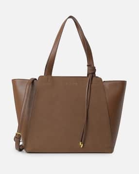 van heusen Women Tote Bag with Knotted Strap Detail-picture-42