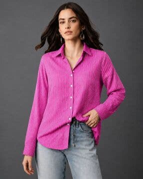 buda jeans co Women Relaxed Fit Shirt-picture-10