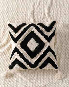 bungalow & beyond Cotton Square Pillow Cover 18" x 18"-picture-17