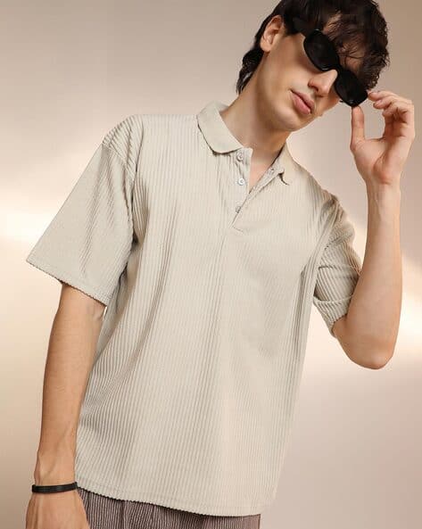 CAHOOT Men Regular Fit Polo T-Shirt