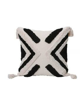 bungalow & beyond Cotton Square Pillow Cover 18" x 18"-picture-43