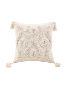 bungalow & beyond Cotton Square Pillow Cover 18" x 18"-picture-41
