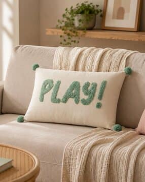 bungalow & beyond Set of 2 Cotton Rectangle Pillow Cover 19" x 12"-picture-40