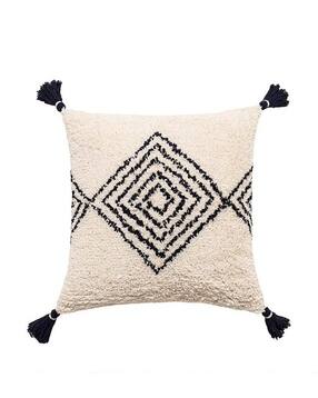 bungalow & beyond Cotton Square Pillow Cover 18" x 18"-picture-32
