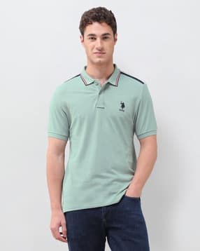 u.s. polo assn. Men Regular Fit Pique Polo T-Shirt with Logo Embroidered-picture-34