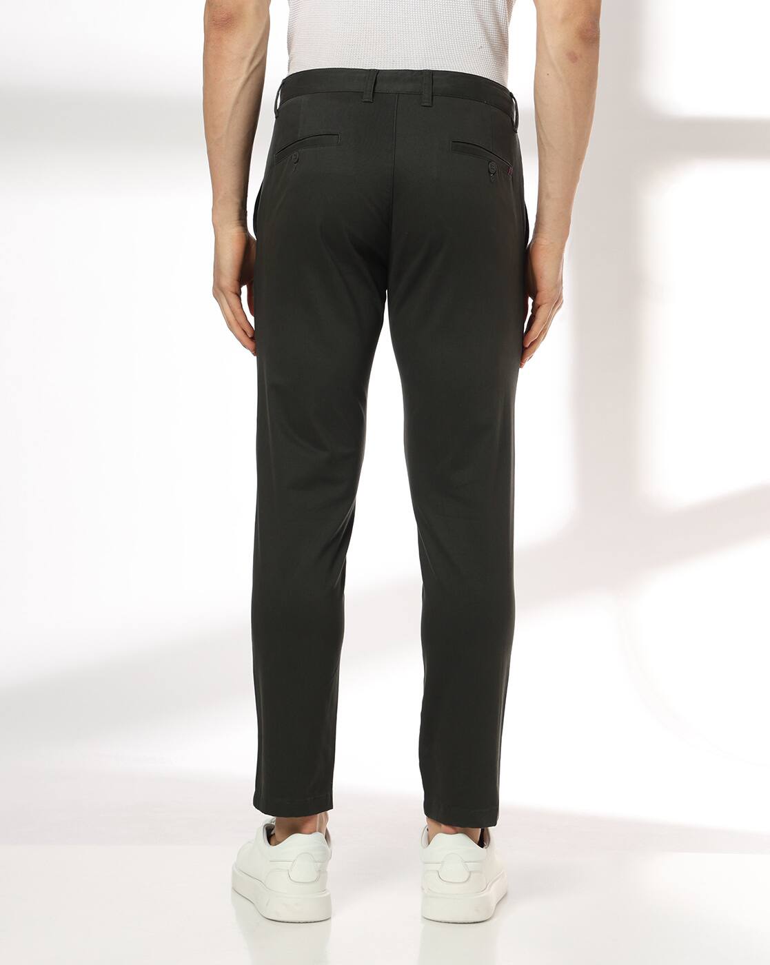 NEW HI STRETCH DOBBY, OLIVE, 38