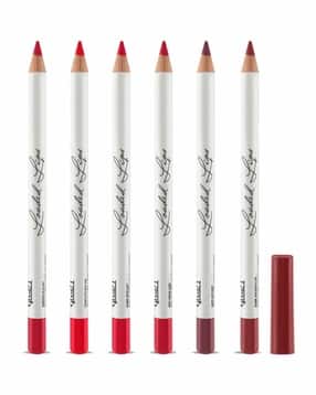 Women Pack of 6 Matte & Waterproof Lip Liner-image-28