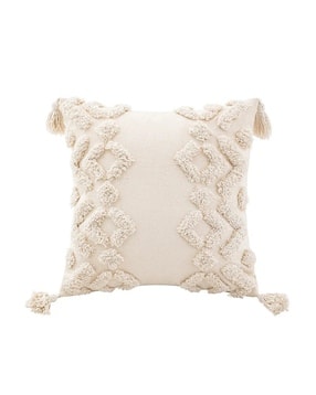 bungalow & beyond Cotton Square Pillow Cover 18" x 18"-picture-30