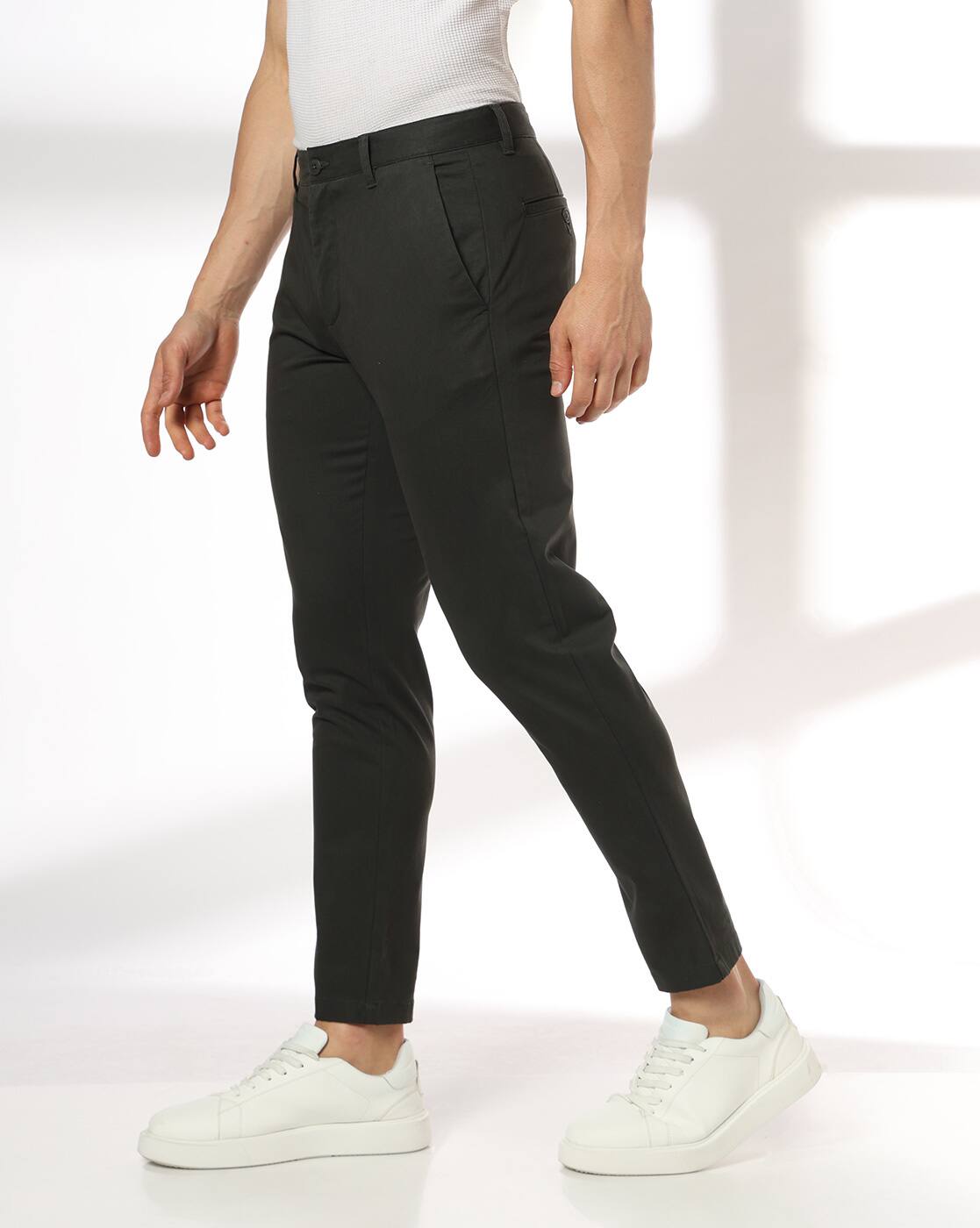 NEW HI STRETCH DOBBY, OLIVE, 38