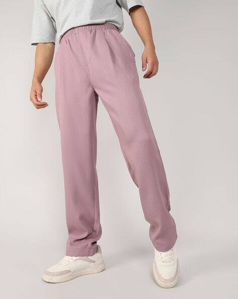 CAHOOT Men Relaxed Fit Pleated Trousers