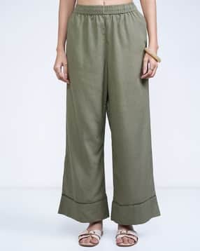 rangmanch by pantaloons Women Palazzos with Elasticated Waistband-picture-14