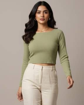 nyrika Women Round-Neck Relaxed Fit Top-picture-48