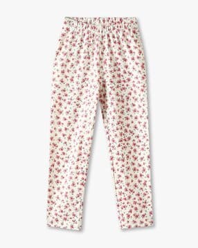 kg frendz Girls Floral Print Leggings with Elasticated Waist-picture-15