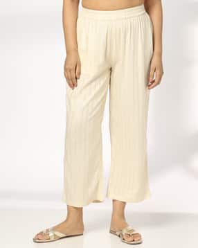 avaasa mix n' match Women Striped Palazzo with Elasicated Waist-picture-50