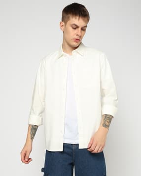 gap Men Regular Fit Spread Collar Shirt-picture-26