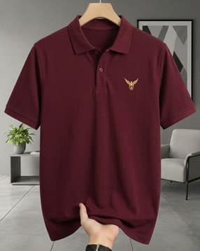buda jeans co Men Embroidered Regular Fit Polo T-Shirt-picture-30