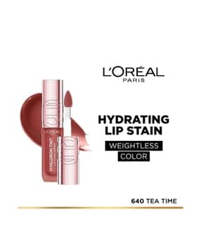 l'oreal paris Hyaluron Tint Lip Stain Serum 12H Weightless Color - 640 Tea Time (5 ml)-picture-34