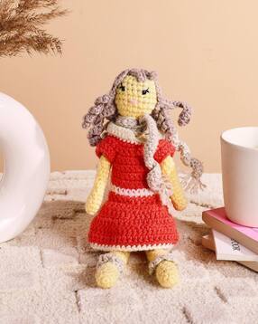 Crochet Woolen Doll Showpiece-image-4