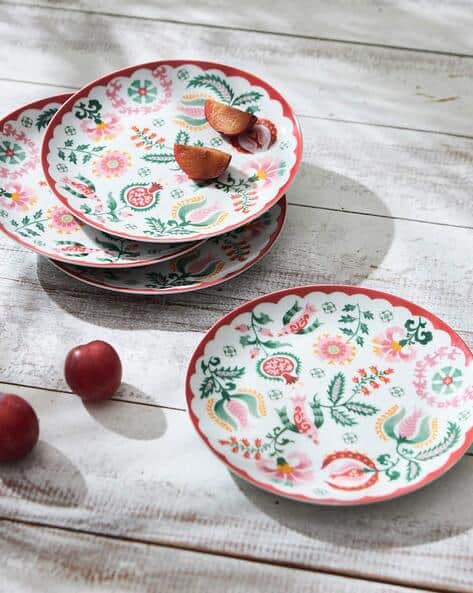 CHUMBAK Valley Bloom Snack Plates