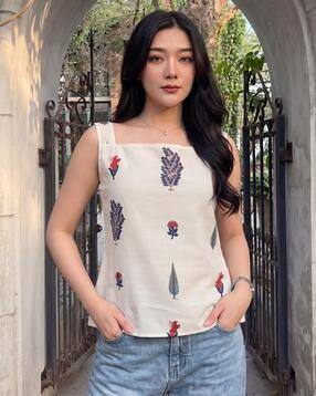 indie picks Women Floral Print Relaxed Fit Top-picture-27