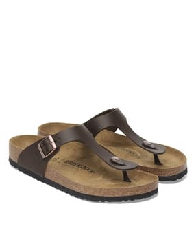 birkenstock Unisex Gizeh Regular Width Natural Leather Thong Sandals-picture-18