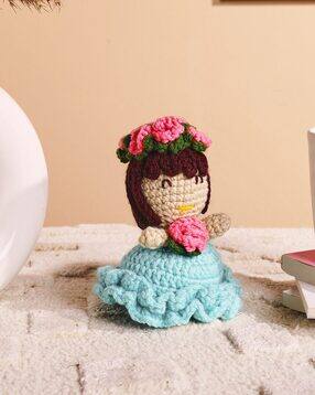 Crochet Woolen Doll Showpiece-image-5