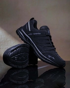 Men Low-Top Running Sports Shoes with Lace Fastening-image-37