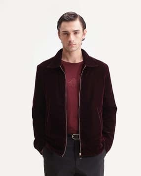 rare rabbit Men Regular Fit Bomber Jacket-picture-42