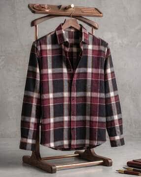 buda jeans co Men Checked Regular Fit Shirt-picture-33