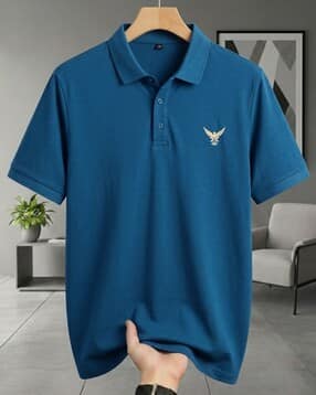 buda jeans co Men Embroidered Regular Fit Polo T-Shirt-picture-31