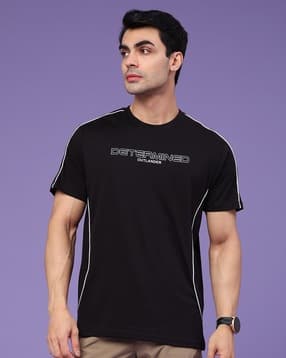 v-mart Men Regular Fit Cotton T-Shirt-picture-37