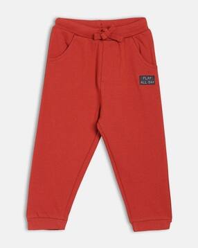 mini klub Boys Patterned Joggers with Drawstring Waist-picture-46