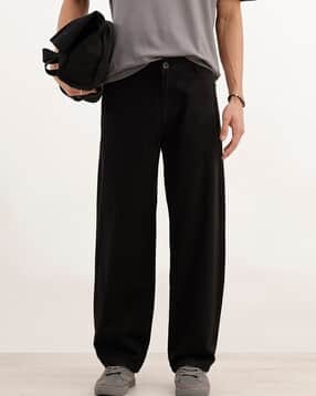 wrogn Men Loose Fit Mid-Rise Chinos-picture-10