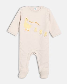 mini klub Girls Embroidered Round-Neck Sleepsuit-picture-20