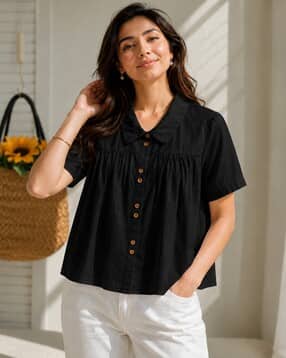 buda jeans co Women Relaxed Fit Casual Top-picture-26