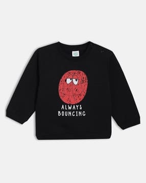mini klub Boys Graphic Print Round-Neck Sweatshirt-picture-12
