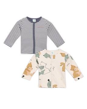 Boys Pack of 2 Printed Regular Fit Vests-image-18