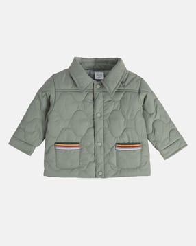mini klub Boys Quilted Button-Front Jacket-picture-12