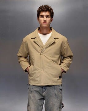 wrogn Men Oversized Fit Bomber Jacket-picture-35