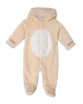 Unisex Faux-Fur Hooded Sleepsuit-image-9