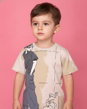 v-mart Boys Regular Fit Typographic T-Shirt-picture-49